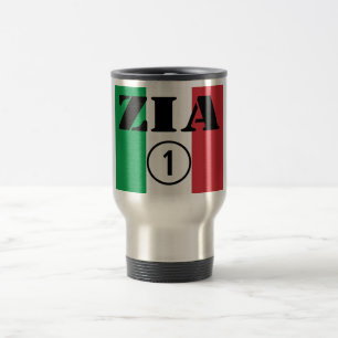 Mug De Voyage Tantes italiennes : L'ONU de Zia Numero
