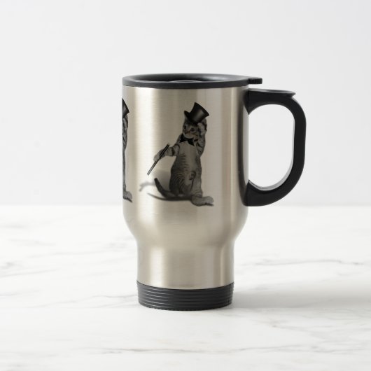 Mug De Voyage Tap Chat de danse (Droit)