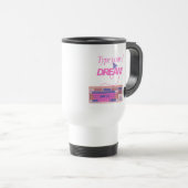 Mug De Voyage Taper mon avenir (Devant droit)