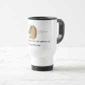 Mug De Voyage Tapir critique - Géologie structurelle (Devant droit)