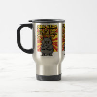 "Tasse Drôle de Pizza – Tranche de Bonheur pour le