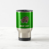Mug De Voyage Tatou mignon ; Vert (Centre)