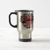 Mug De Voyage tatouage de coeur de bunco (Gauche)
