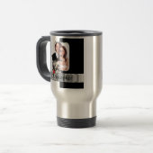 Mug De Voyage tatouage gothique du crâne (Devant gauche)