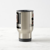 Mug De Voyage tatouage gothique du crâne (Centre)