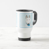 Mug De Voyage Taureau Terrier - Cute Original Chien Art (Devant droit)