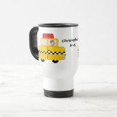 Mug De Voyage Taxi jaune (Devant gauche)
