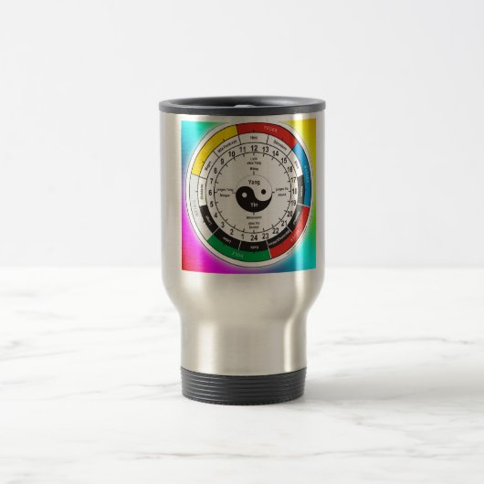 Mug De Voyage TCM Organe Clock (Centre)