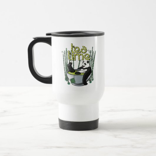 Mug De Voyage Tea Time Panda (Gauche)