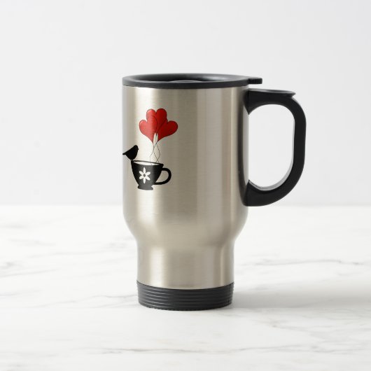 Mug De Voyage Teacup of Hearts (Droit)