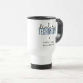 Mug De Voyage Technicien de dialyse personnalisé | Cadeaux techn (Devant droit)