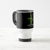 Mug De Voyage Technicien de maintenance d'éolienne (Devant gauche)