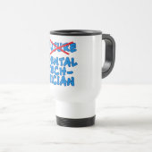 Mug De Voyage Technicien dentaire plus futur (Devant droit)