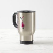 Mug De Voyage Technicien Nail Conseiller Artiste Nail Tech Manic (Devant gauche)