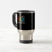 Mug De Voyage Technicien Noël C'est La Saison (Devant gauche)
