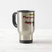 Mug De Voyage Technologie de pharmacie avec la conception de (Devant gauche)