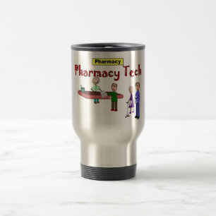 Mug De Voyage Technologie de pharmacie avec la conception de
