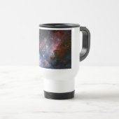 Mug De Voyage Télescope Nebula Hubble Carina Rouge et Bleu (Devant droit)