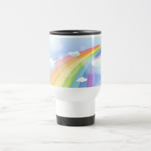 Mug De Voyage Tempête arc-en-ciel