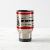 Mug De Voyage temps de café de mamans (Centre)