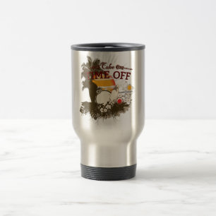 Mug De Voyage Temps de décollage de 15 oz Voyage/navette