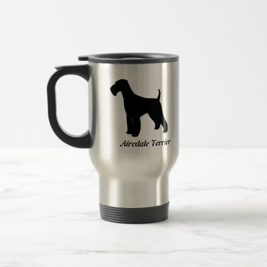 Mug De Voyage Terrier Airedale (Gauche)