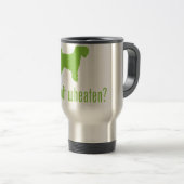 Mug De Voyage Terrier blond comme les blés doucement enduit (Devant droit)