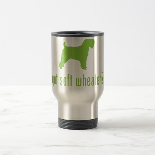 Mug De Voyage Terrier blond comme les blés doucement enduit (Centre)