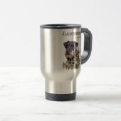 Mug De Voyage Térrier de chasse (Devant droit)