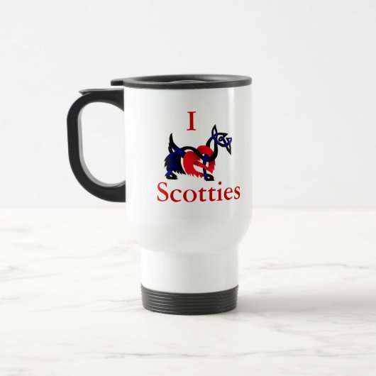 Mug De Voyage Terrier écossais (Gauche)