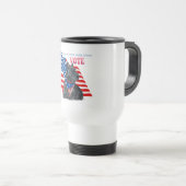 Mug De Voyage Térrier Écossais Faire sortir le VOTE (Devant droit)