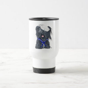 Mug de voyage Terrier Skye Marin