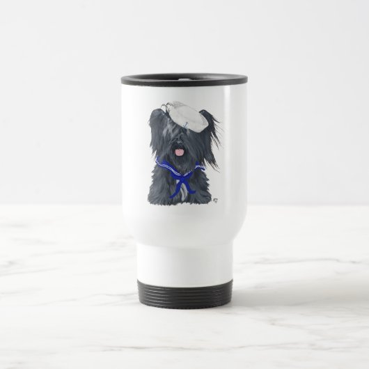 Mug de voyage Terrier Skye Marin (Centre)
