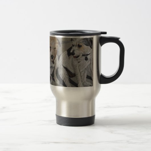Mug De Voyage Terriers de Jack Russell (Droit)