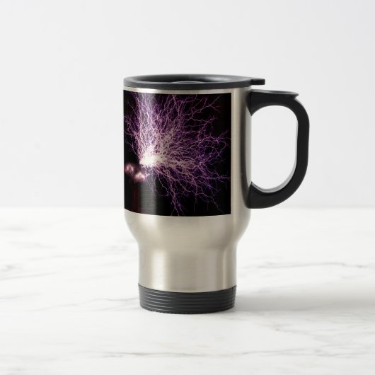 Mug De Voyage Tesla Coil Plasma (Droit)