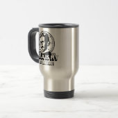 Mug De Voyage Tesla est mon inspiration - Drôle cadeau Cool (Devant gauche)