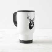 Mug De Voyage tête de cerfs communs (Devant gauche)