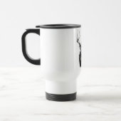 Mug De Voyage tête de cerfs communs (Gauche)