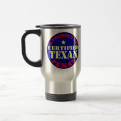 MUG DE VOYAGE TEXAN CERTIFIÉ (Gauche)