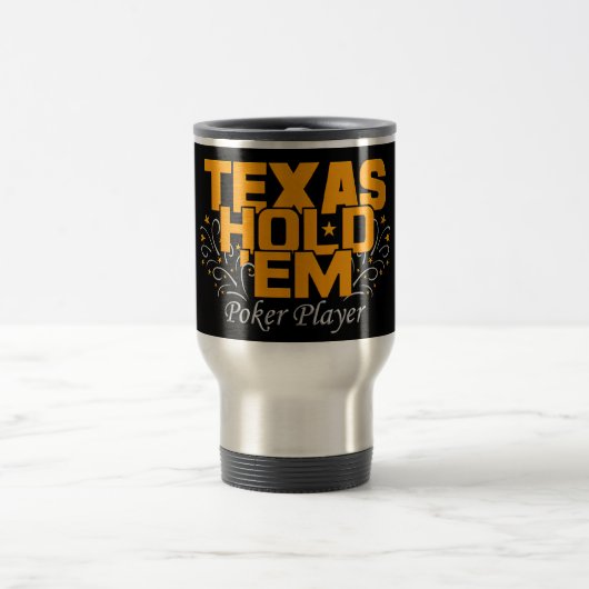 Mug De Voyage Texas Hold'Em Poker (Centre)