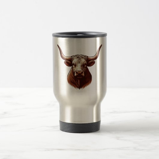 Mug De Voyage Texas Longhorn (Centre)