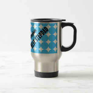 Mug De Voyage Texte diagonal nommé fait sur commande du meilleu
