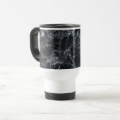 Mug De Voyage Texture noire (Devant gauche)