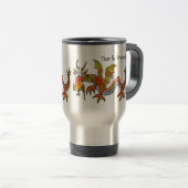 Mug De Voyage Thare Be Dragons (Devant droit)