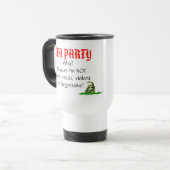 Mug De Voyage Thé, pourquoi ? (Devant gauche)