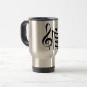 Mug De Voyage Thème de musique (Devant gauche)