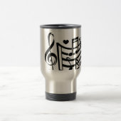 Mug De Voyage Thème de musique (Centre)