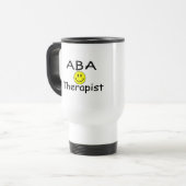 Mug De Voyage Thérapeute d'aba (Devant gauche)