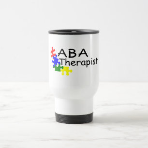 Mug De Voyage Thérapeute d'aba (4 pp)