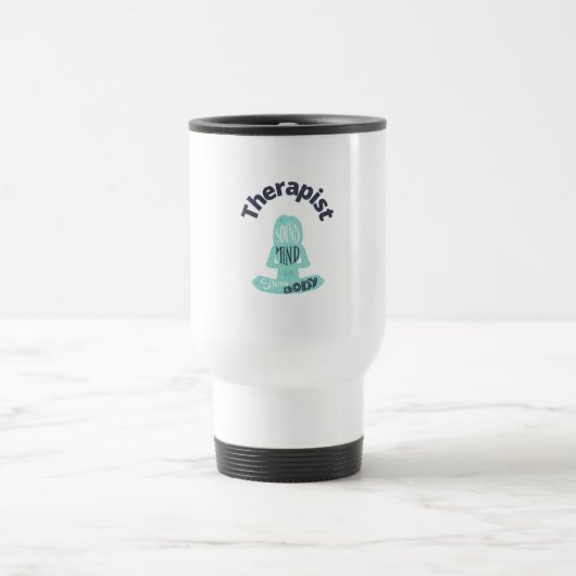 Mug De Voyage Thérapeutique Yoga Pose Tumbler (Centre)